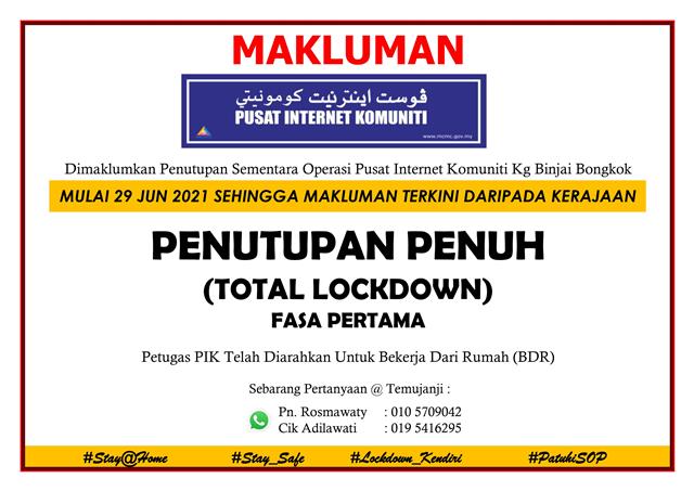 NOTIS LOCKDOWN